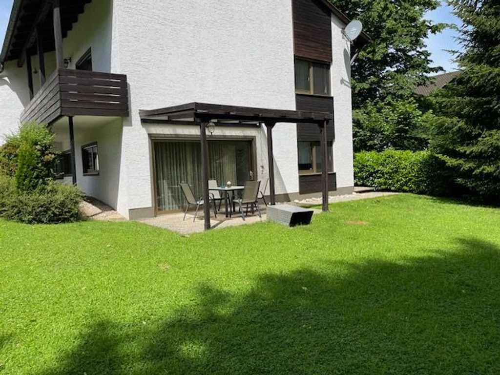 Blick auf die Terrasse