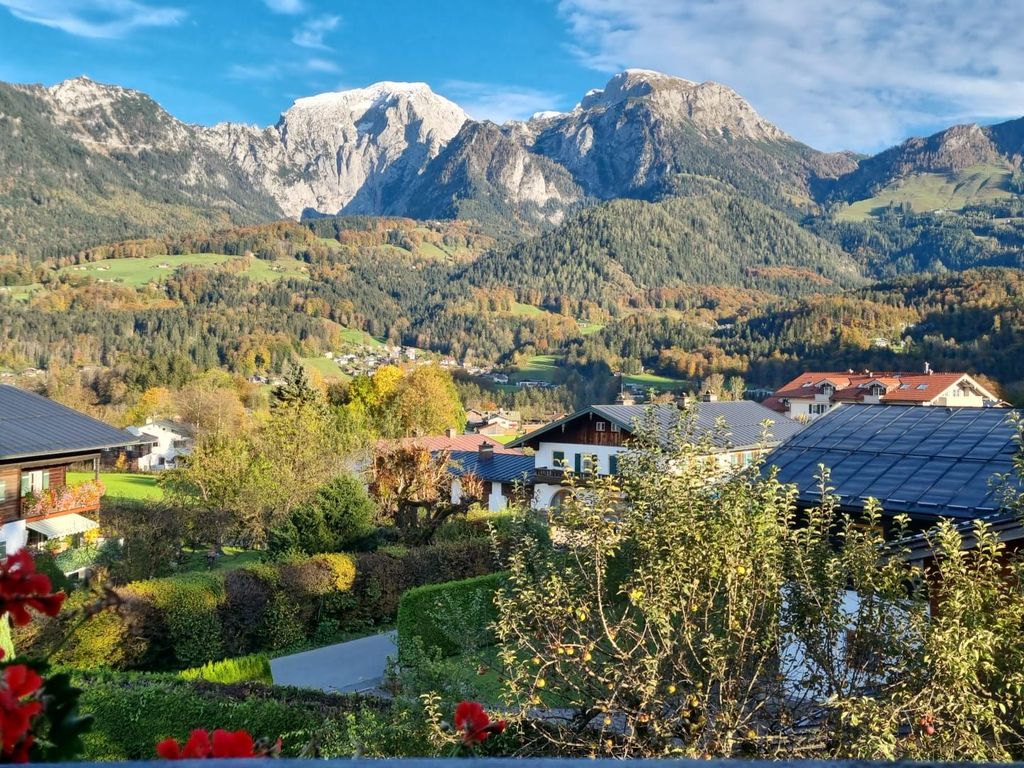 Blick vom Balkon