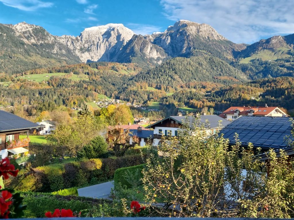 Blick vom Balkon