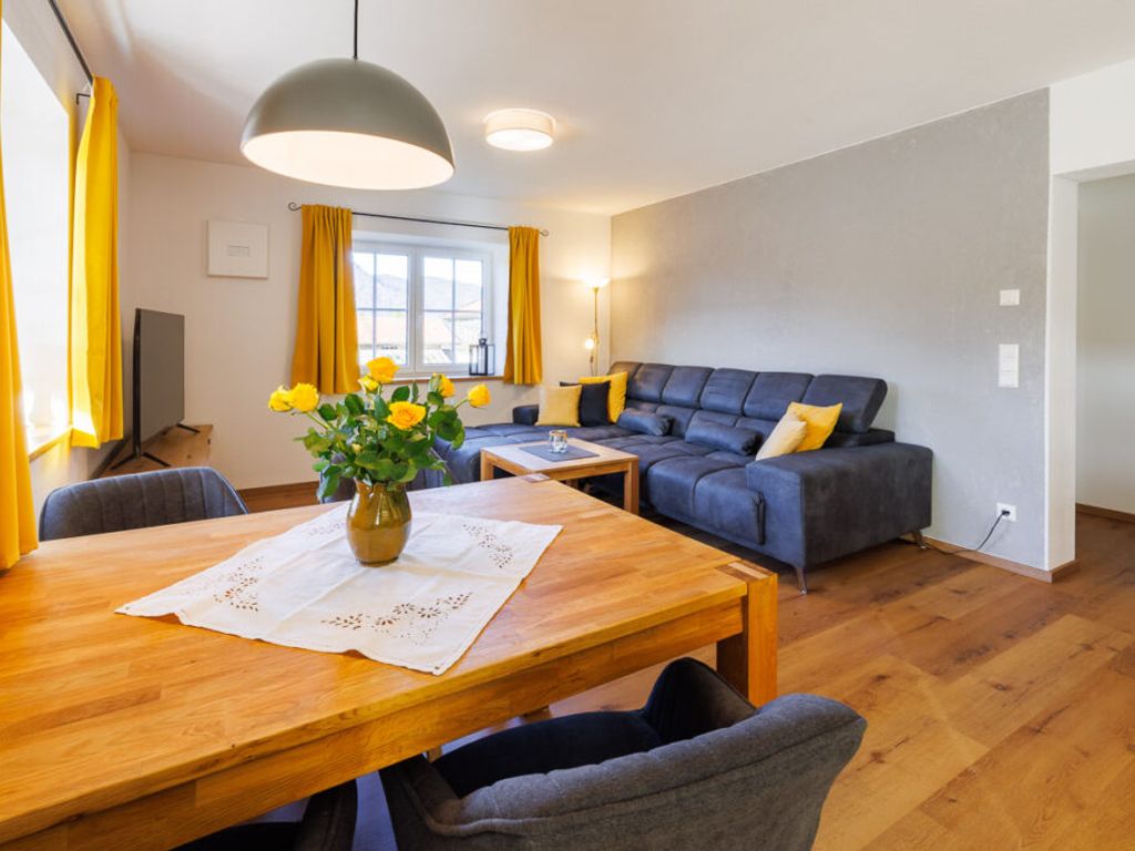 Blick in das Wohnzimmer