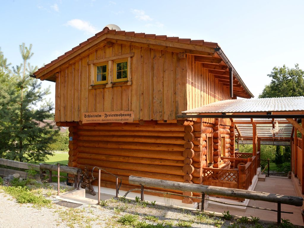 Hausansicht Schlossalm mit Salettl