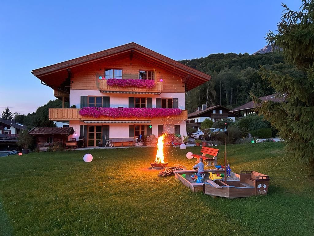 Südansicht Ferienwohnung am Nuss