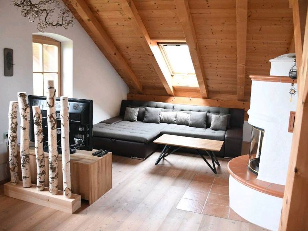 Ansicht offenes Wohnzimmer