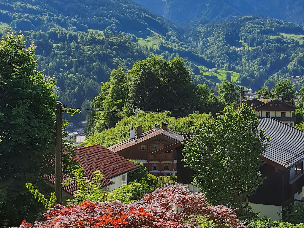 Bergblick von Terrasse