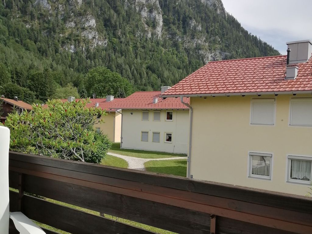 Ausblick vom Balkon