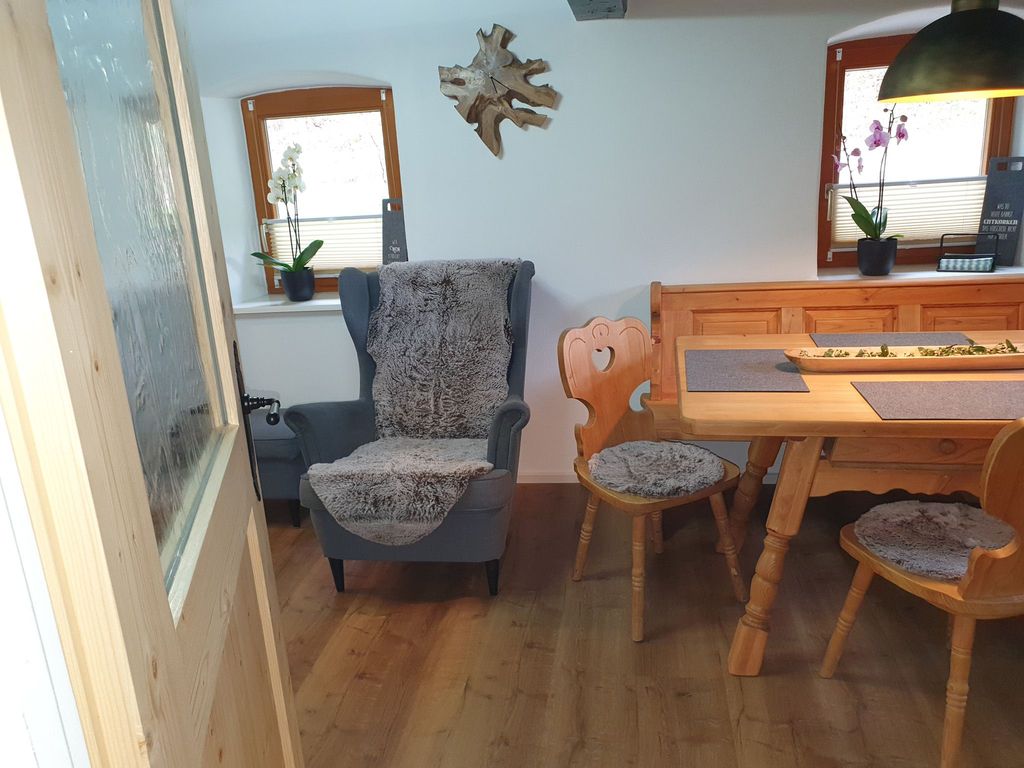 Blick ins Esszimmer
