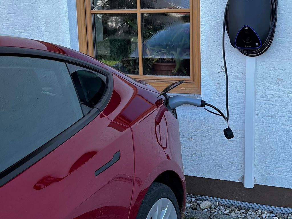 Wallbox am Parkplatz