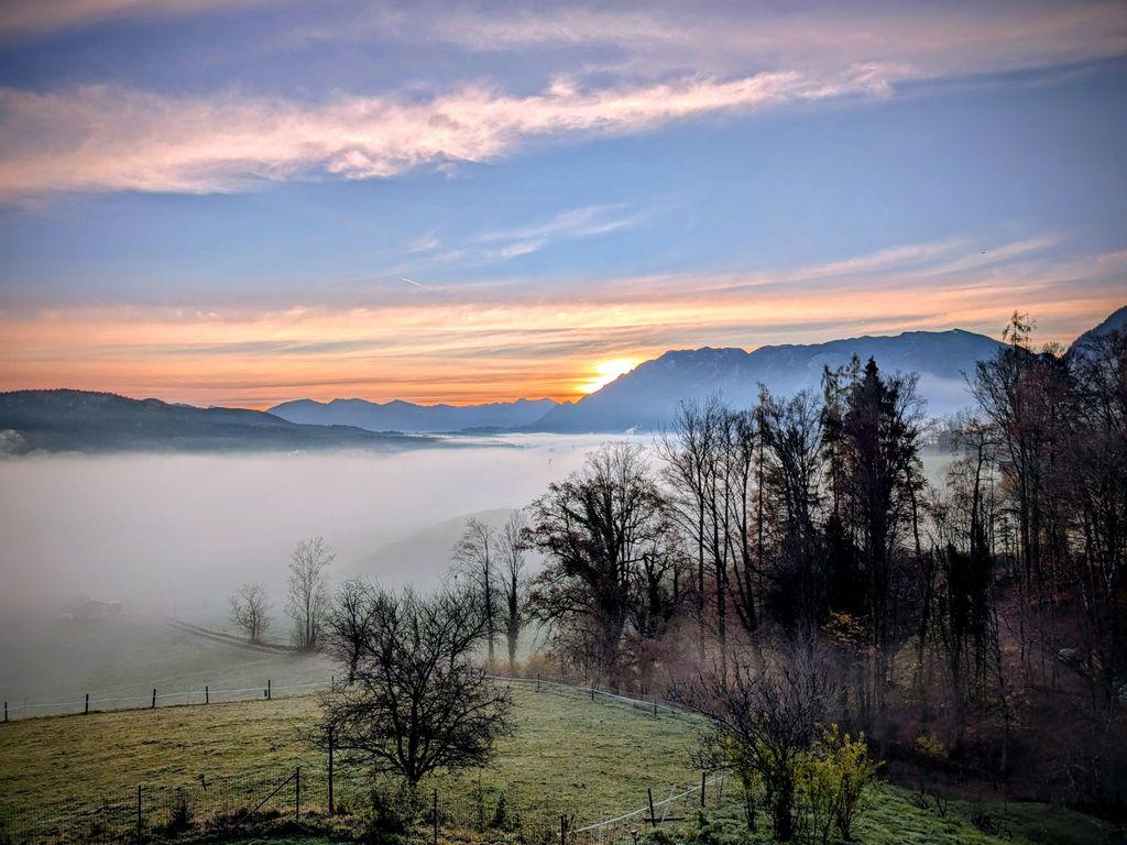 Aussicht Sonnenaufgang