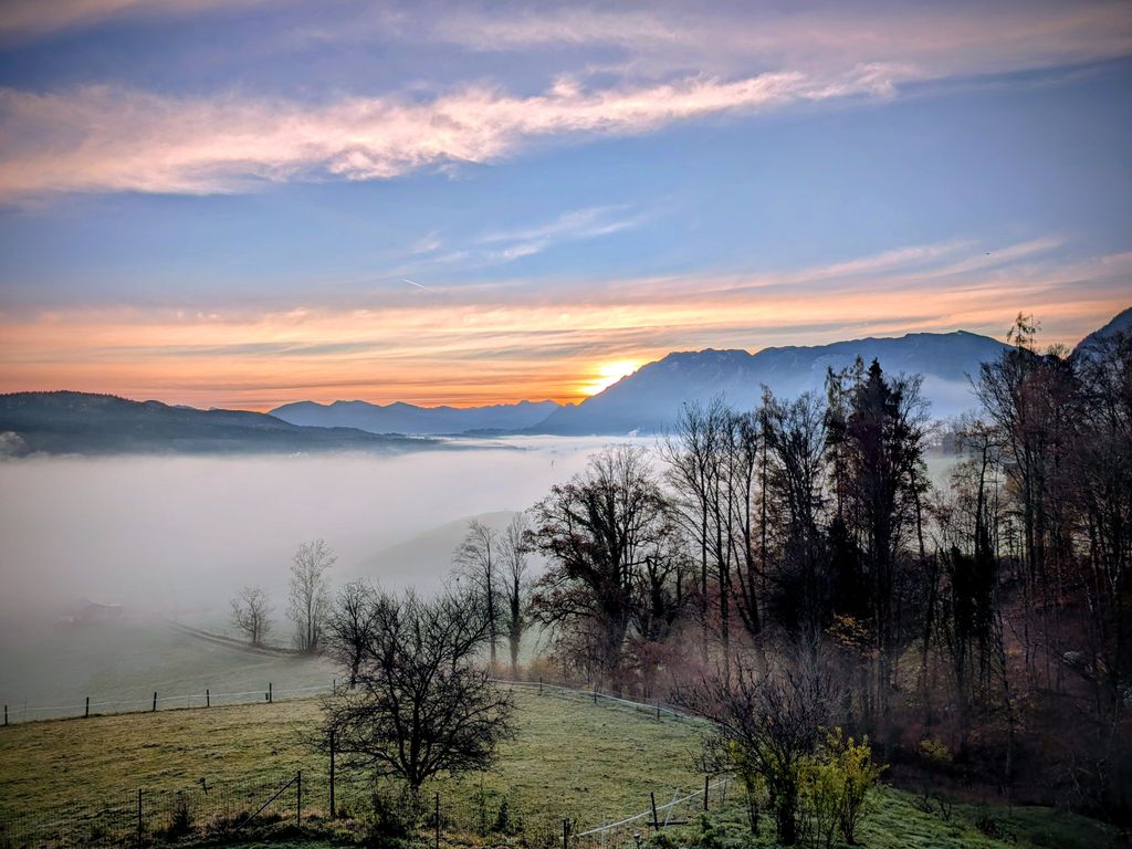 Aussicht Sonnenaufgang