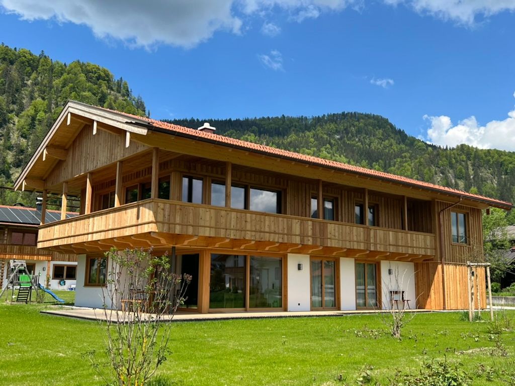Ansicht Sommer Südseite Terrasse