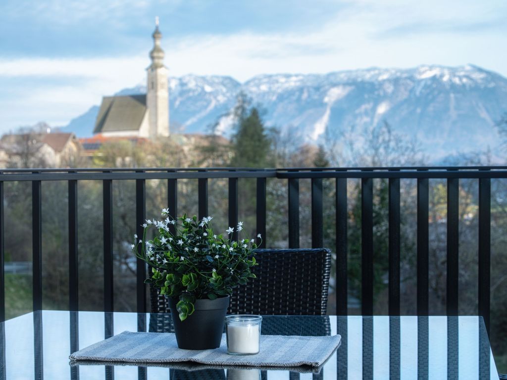 Blick vom Balkon