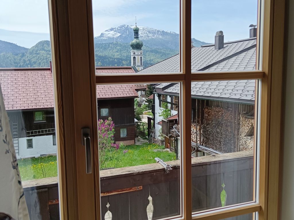 Blick aus der Wohnküche