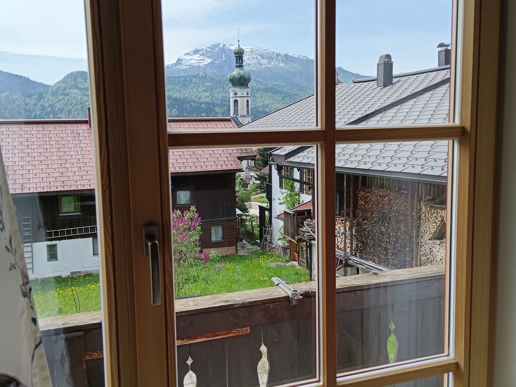 Blick aus der Wohnküche
