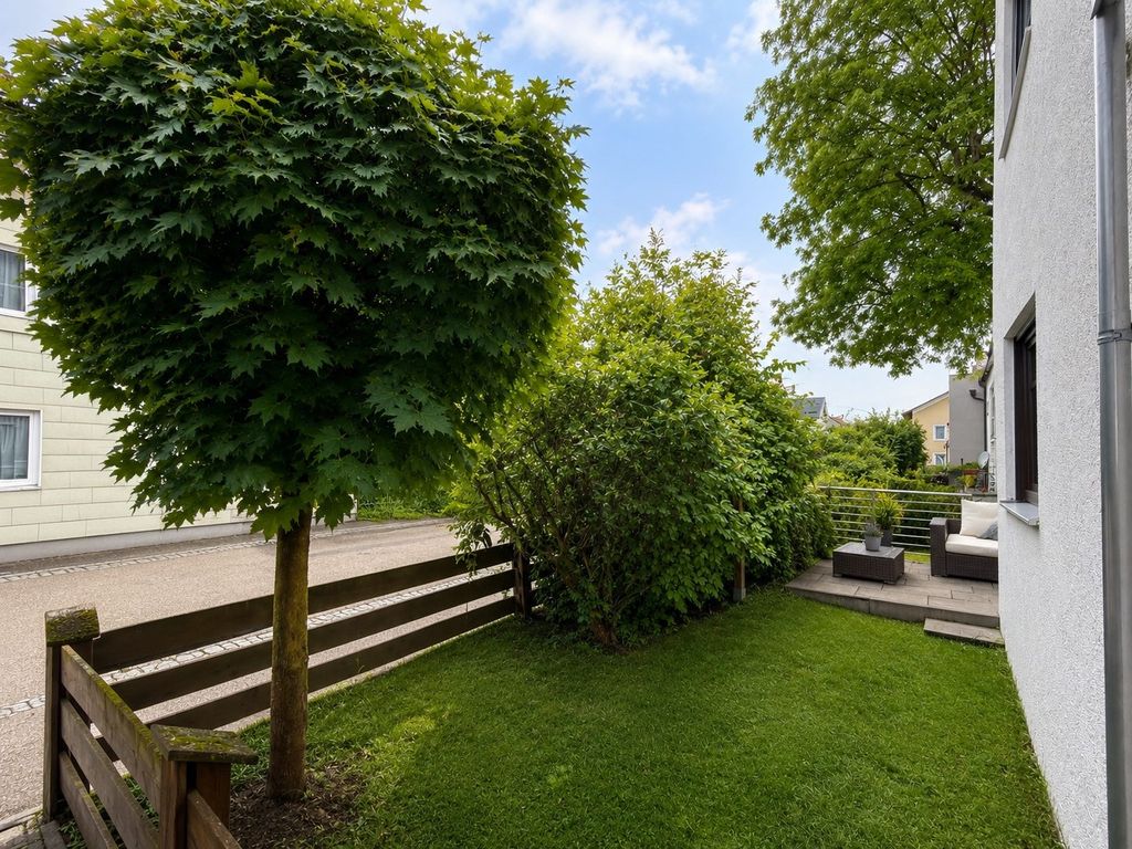 Apartment mit kleinem Garten