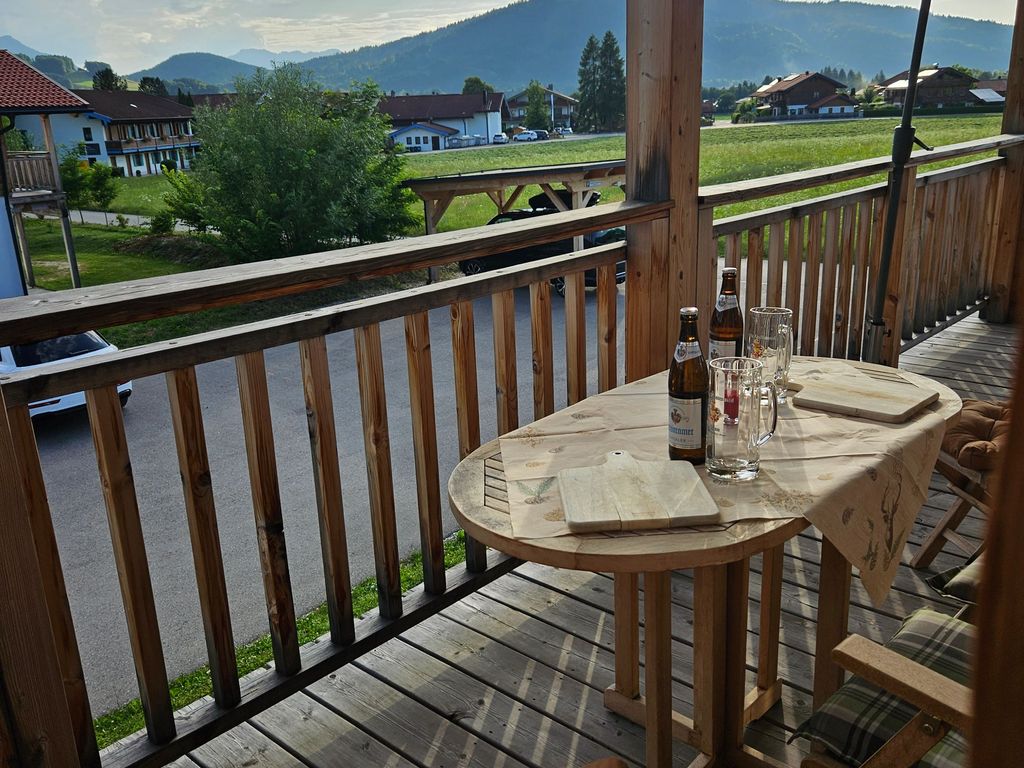 Ausblick vom Balkon Fewo 1. Stock