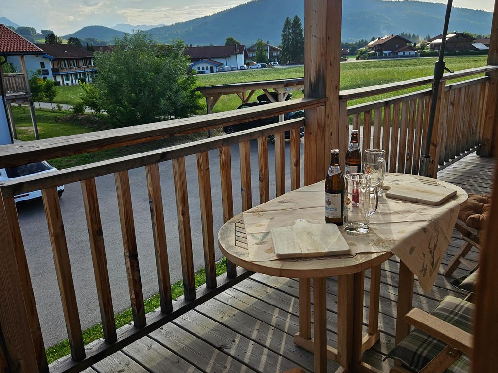 Ausblick vom Balkon Fewo 1. Stock