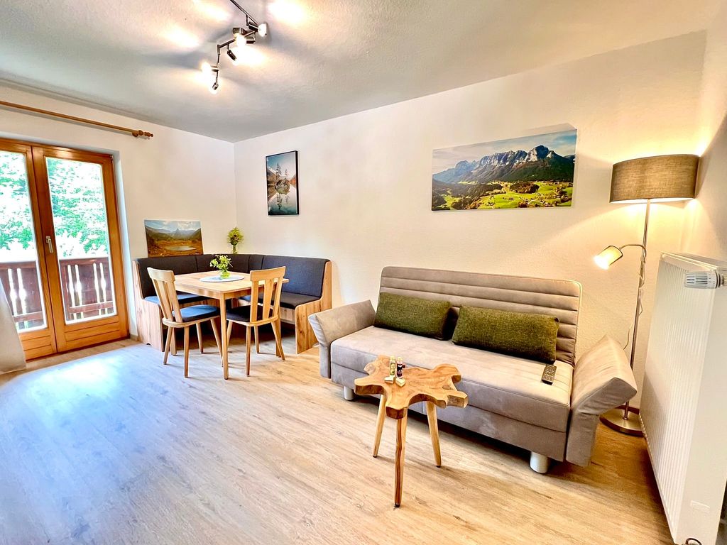 Wohn- und Essbereich Ferienwohnung Reiter Alm