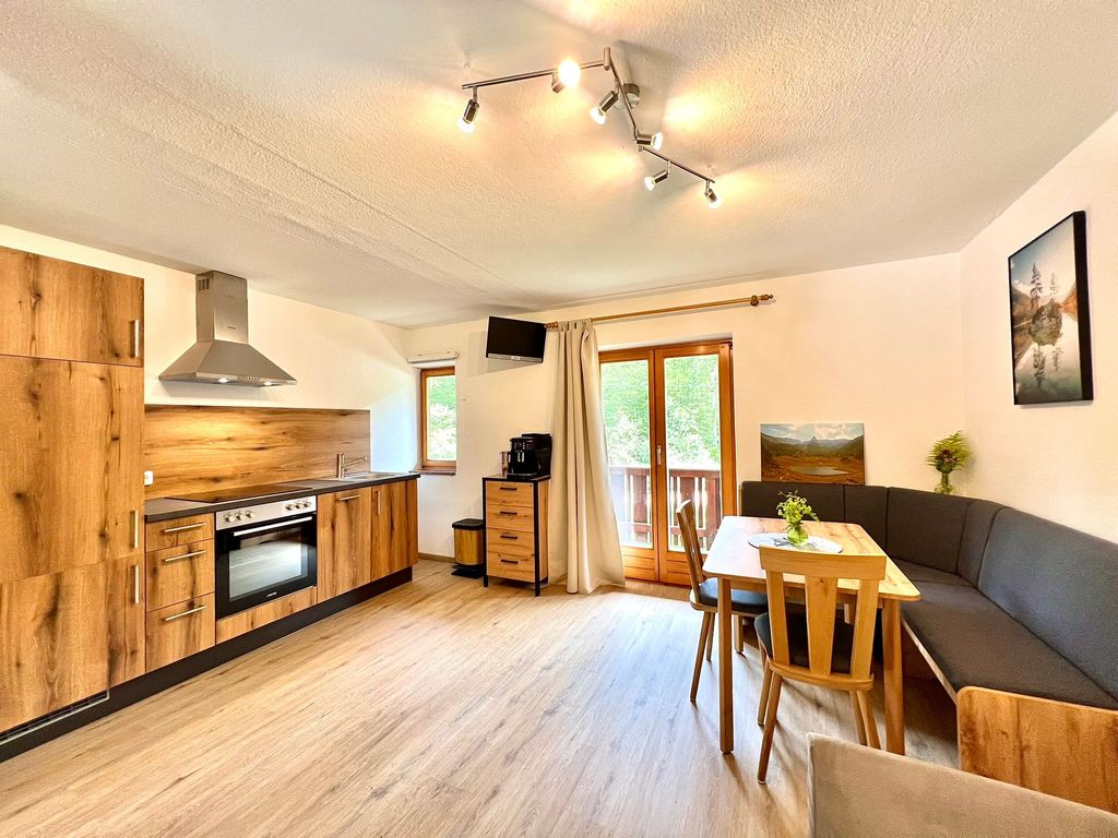 Wohn-Küche und Essbereich Ferienwohnung Reiter Alm