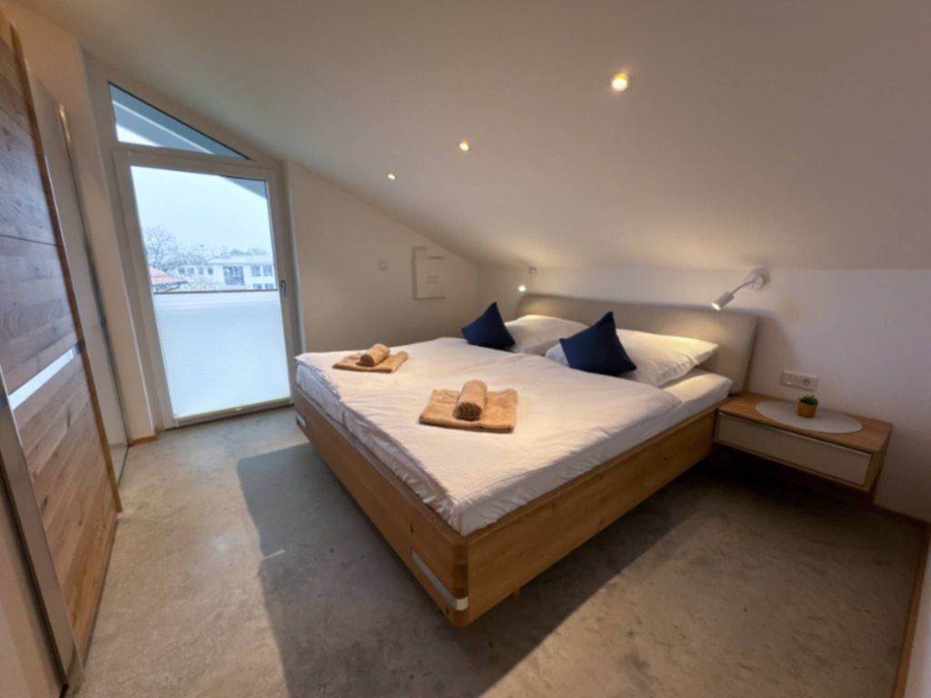Schlafbereich Wohnung Hartsee