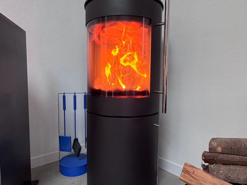 Kamin im Wohnzimmer