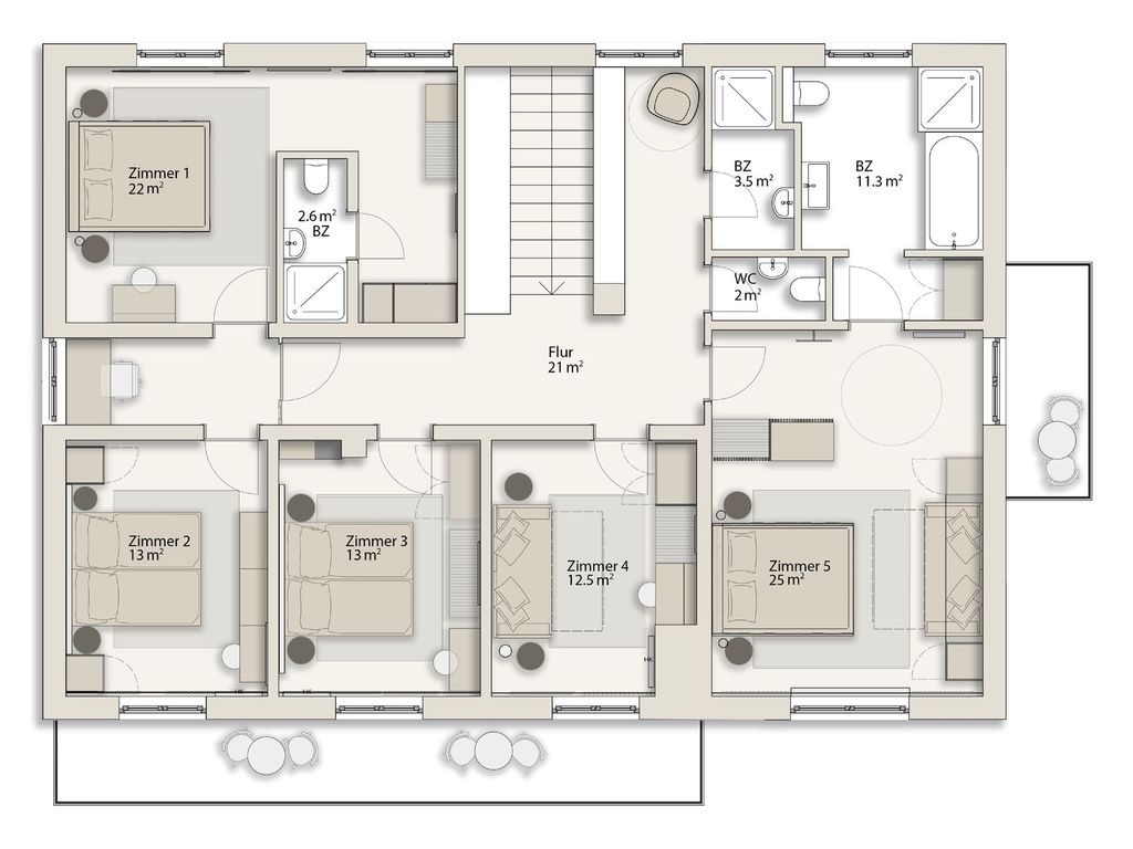 Grundriss OG