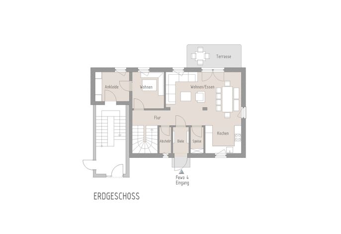 Ferienwohnung Schönfeldspitze, 145 qm mit 4 Schlafzimmer