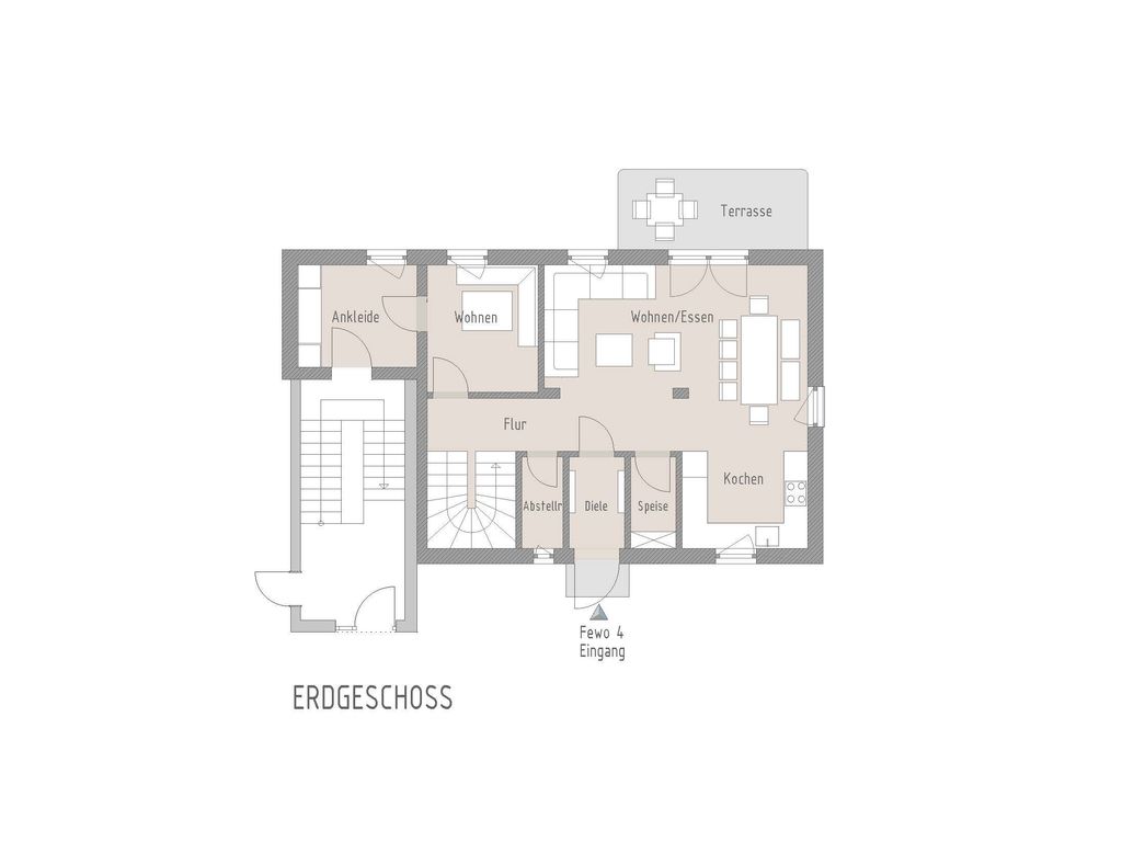 Grundriss Erdgeschoss