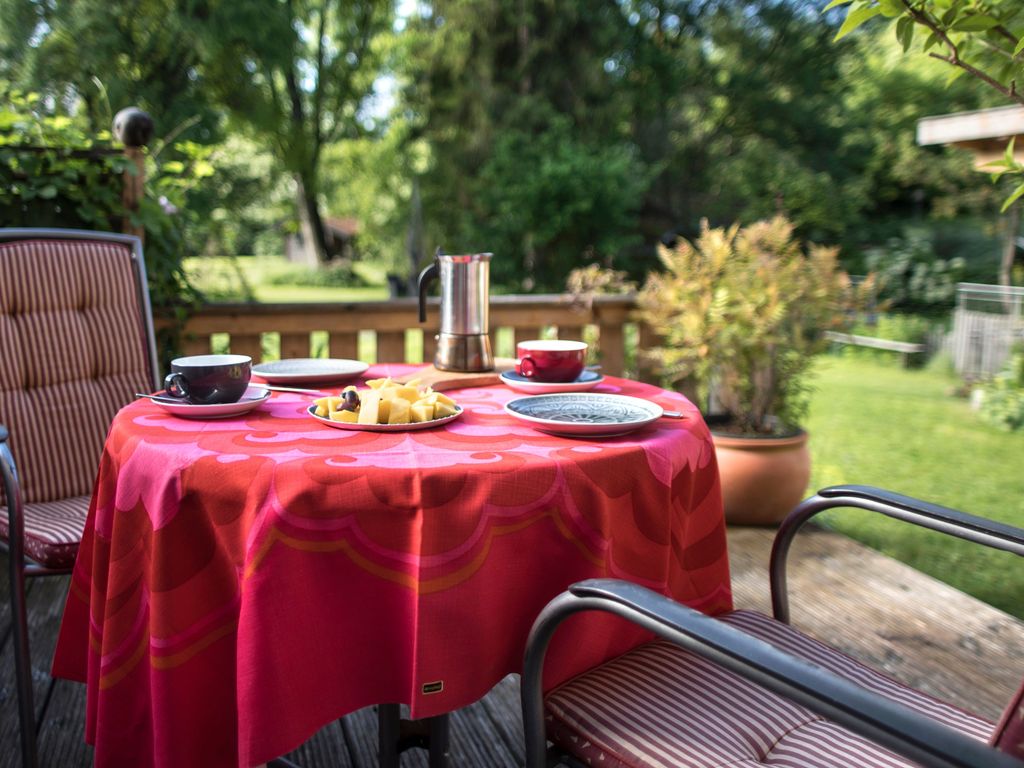 Terrasse im Grünen