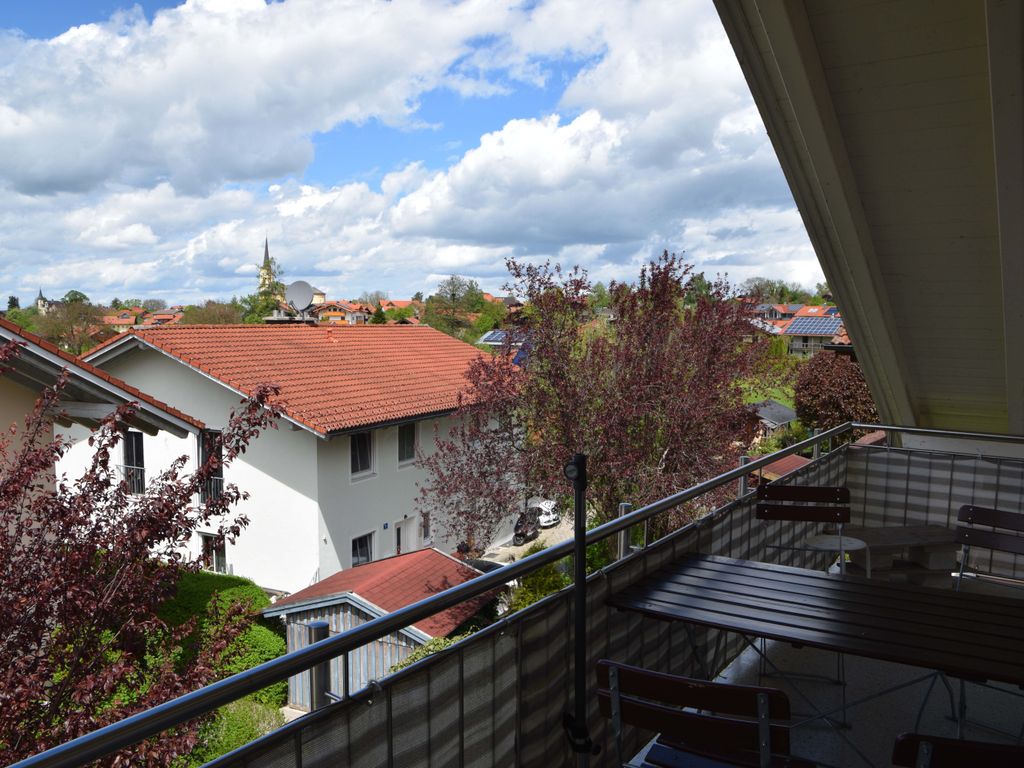 Blick vom Balkon