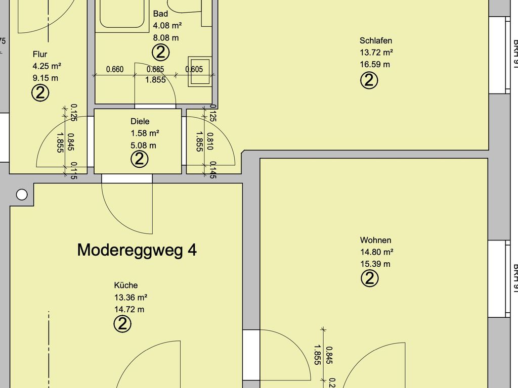 Grundriss Ferienwohnung Bergsonne