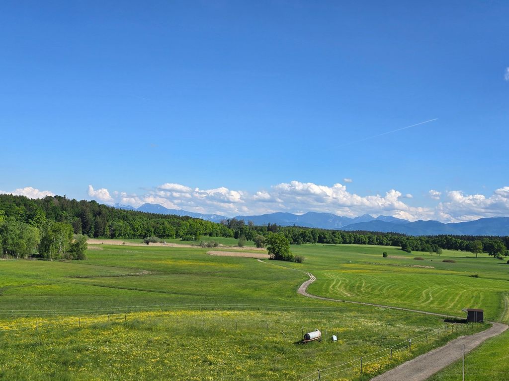 Bergblick vom Balkon