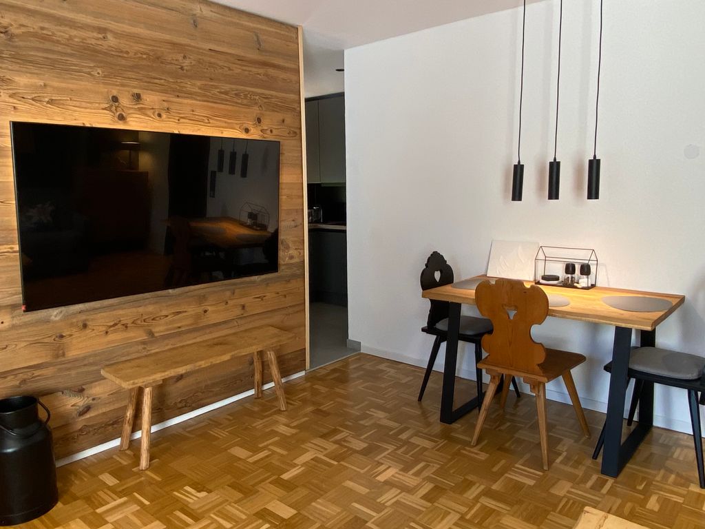 Essbereich im Wohnzimmer