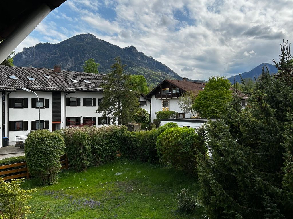 Blick vom Balkon auf den Großen Riesenkopf