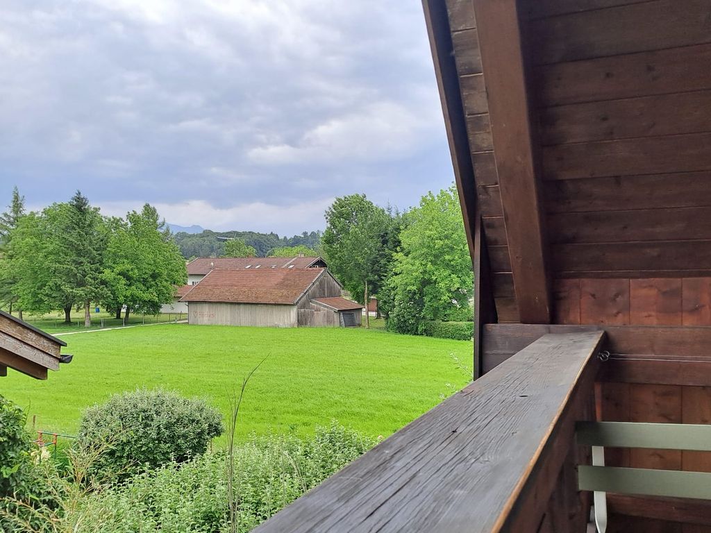 Blick vom Balkon