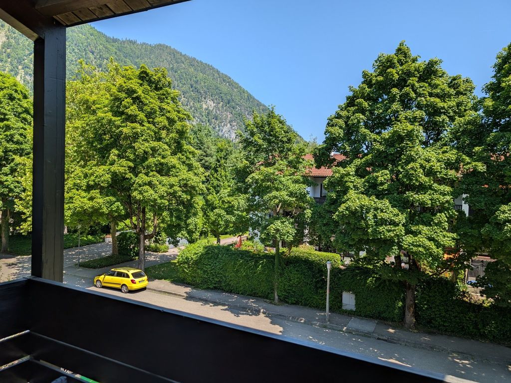 Blick vom Schlafzimmerbalkon