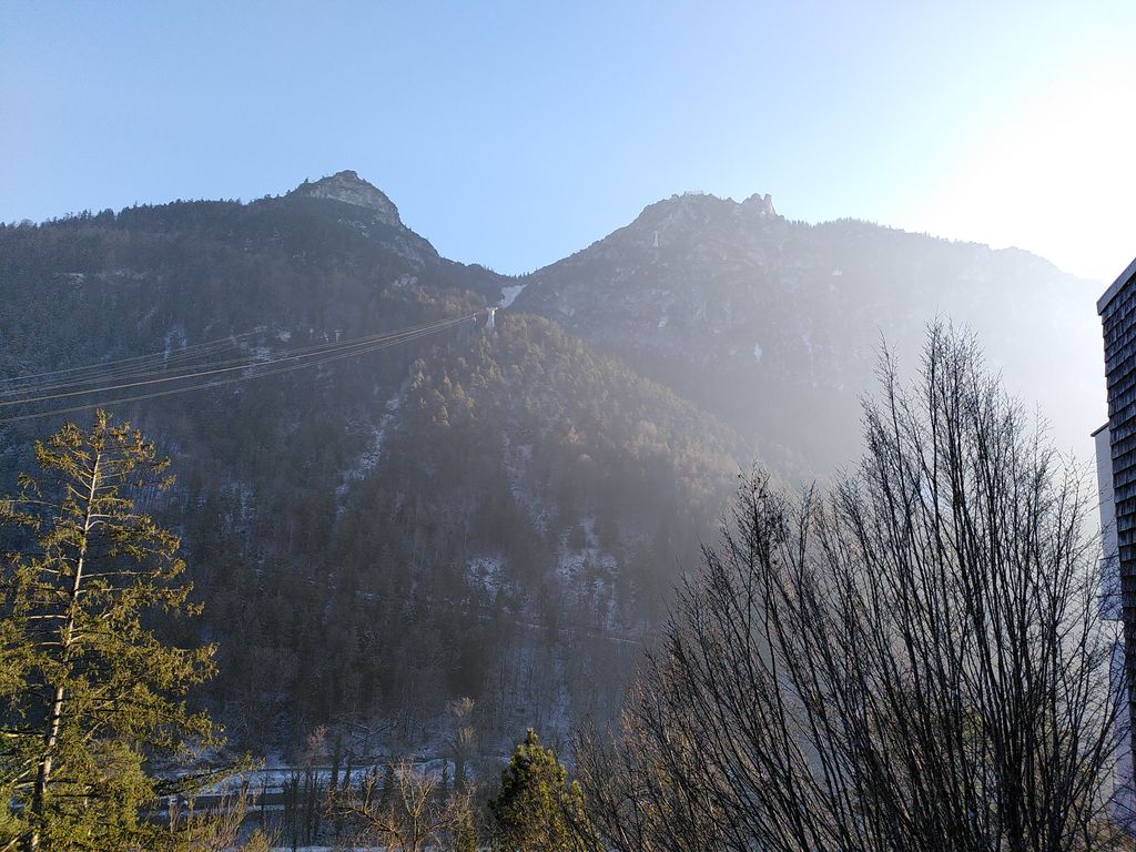 Blick zum Predigtstuhl