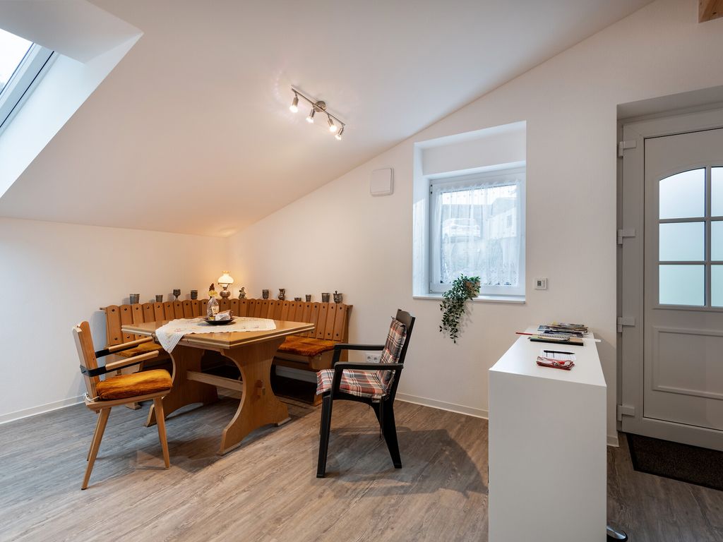 Essbereich in der Ferienwohnung Luegsteinsee