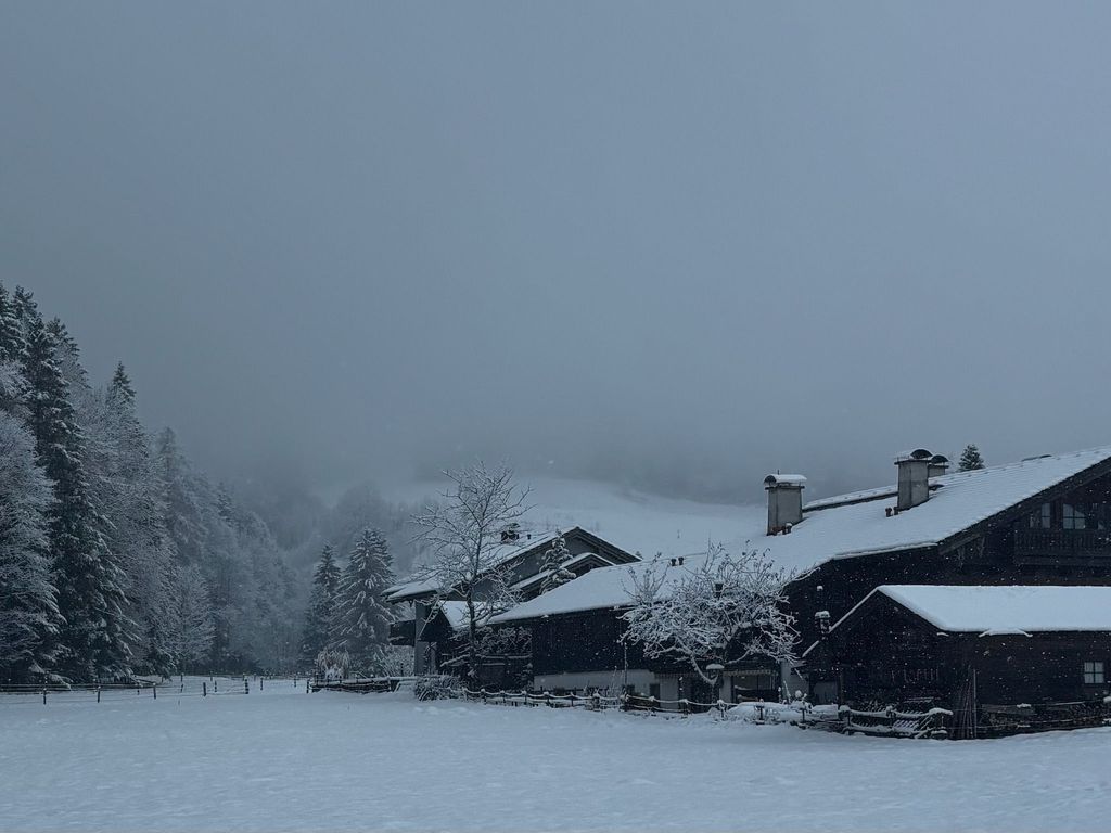 BADERHÄUSL BEI SCHNEEFALL