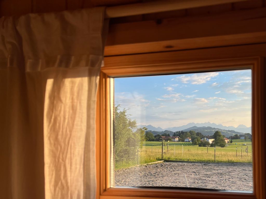 Blick in die Chiemgauer Alpen