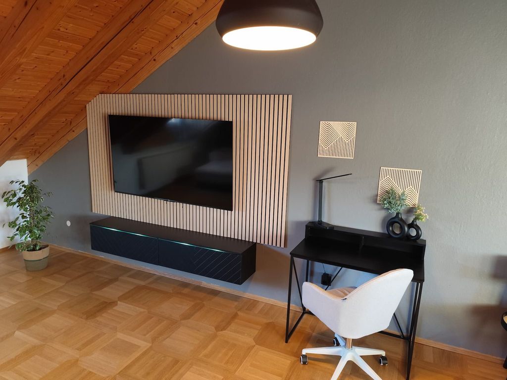 Wohnbereich mit TV