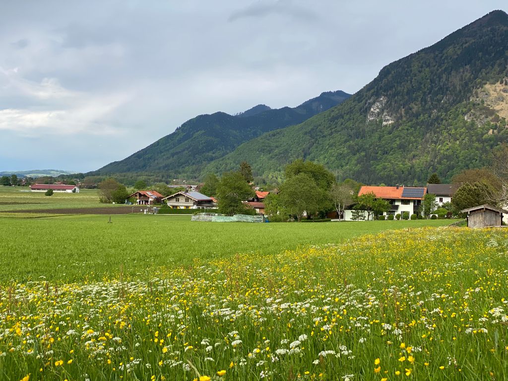 Blick von Niedernfels Richtung Staudach