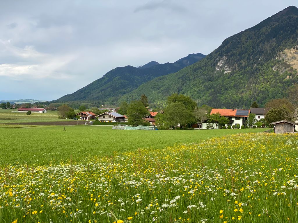Blick von Niedernfels Richtung Staudach