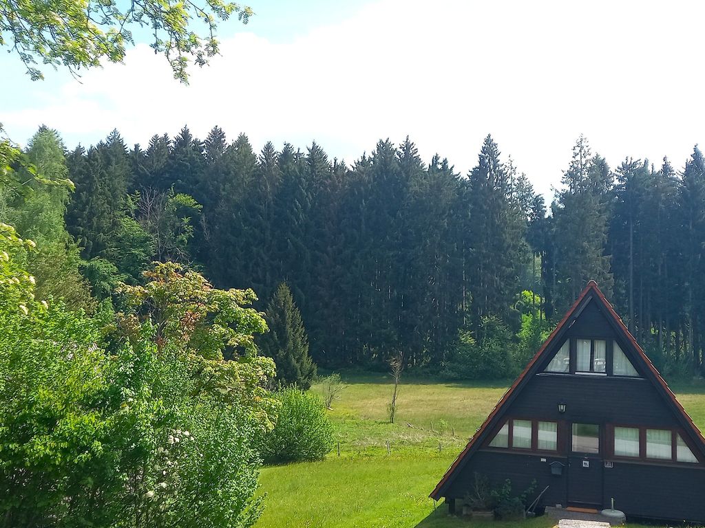 Ausblick vom Balkon
