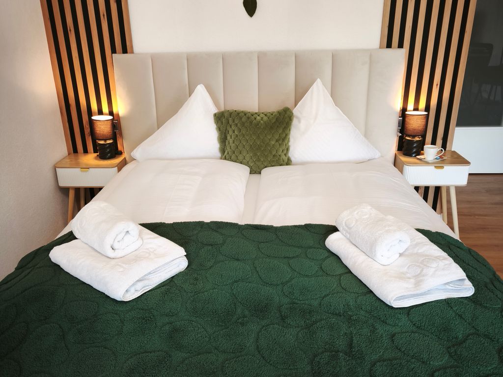 Gemütliches Doppelbett