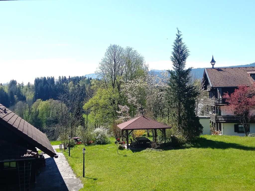 Aussicht vom Balkon