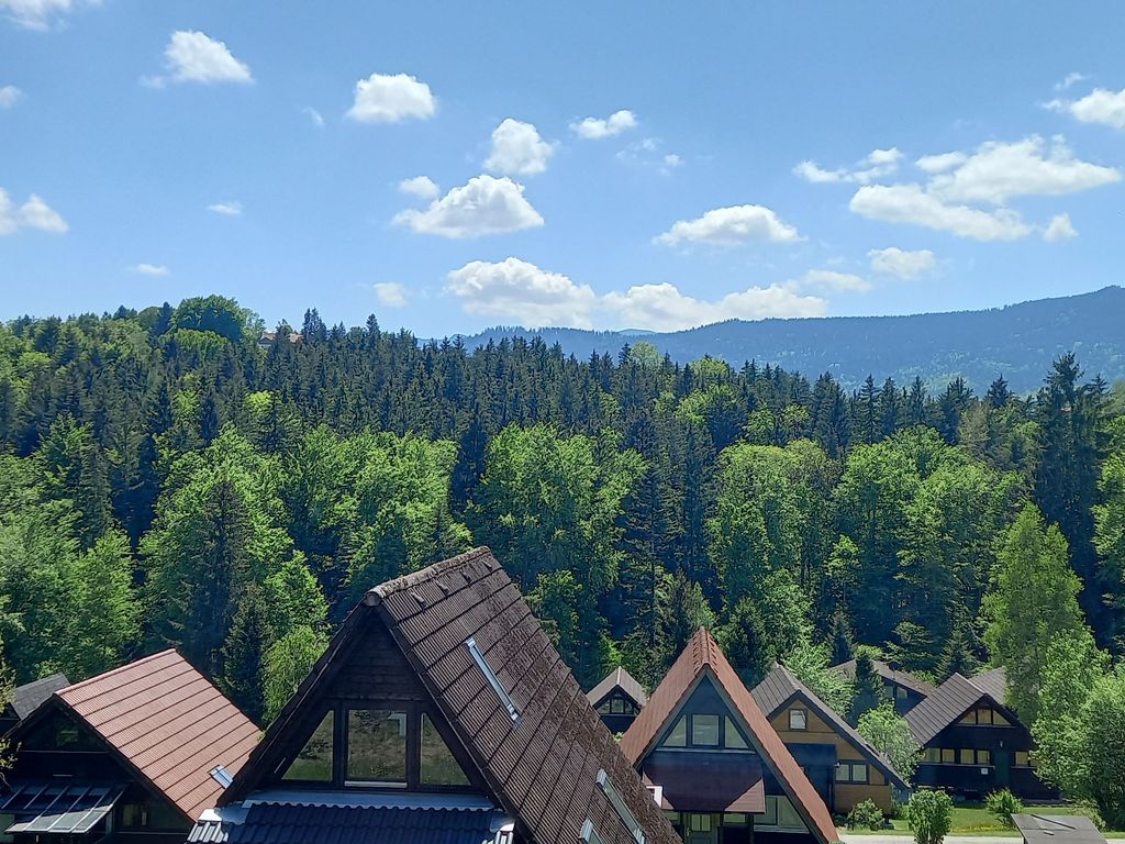 Panoramablick vom Balkon aus