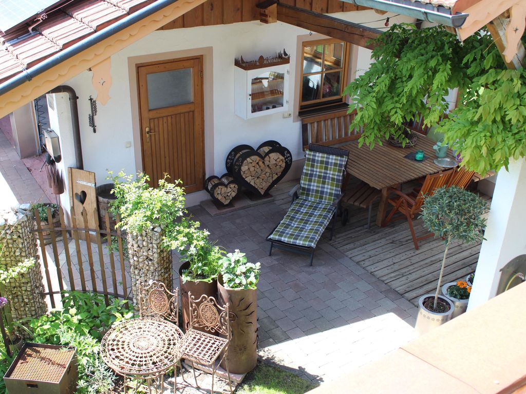 Ausblick vom Balkon