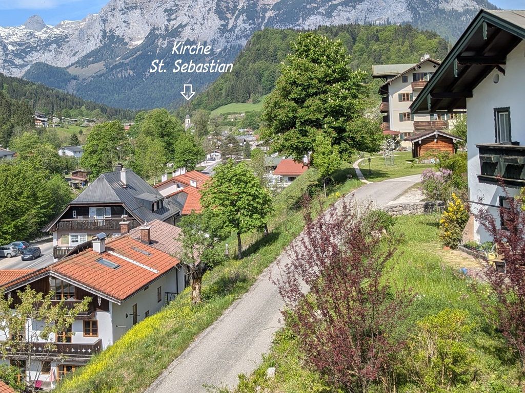 Ausblick vom Balkon