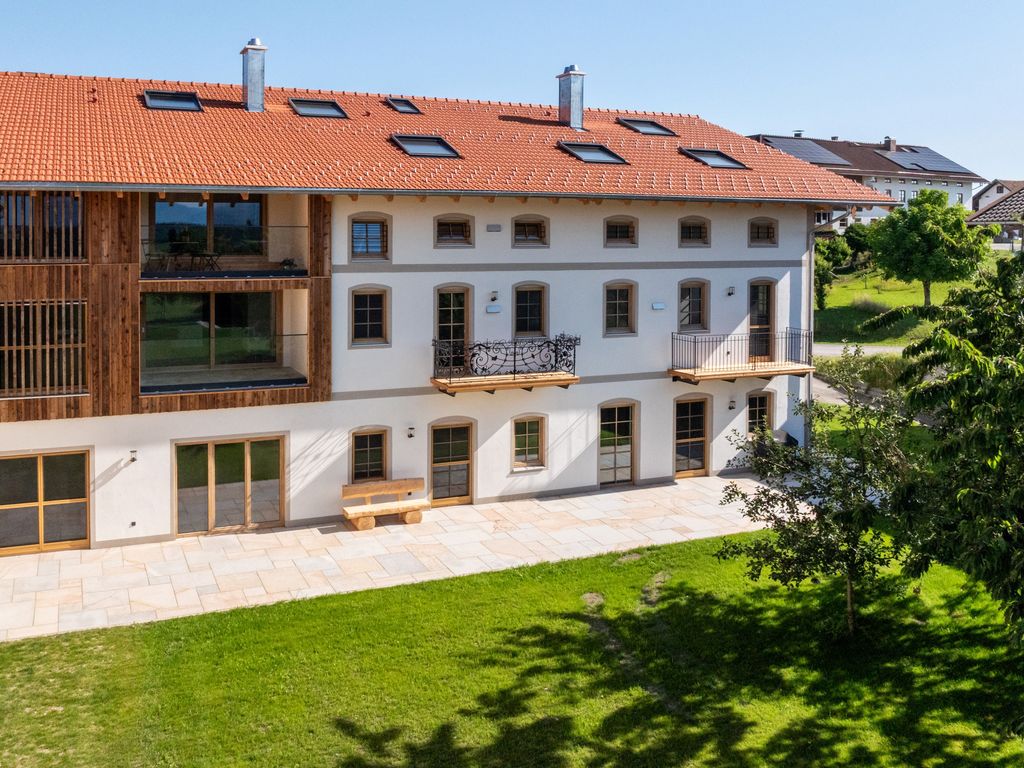 Hausansicht Süd, Drohnenfoto
