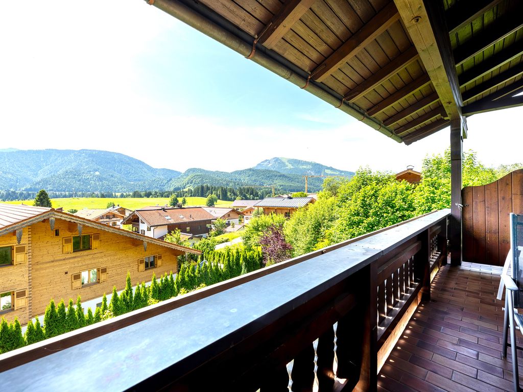 Wohnung Auerhahn: Ausblick vom Südwest-Balkon